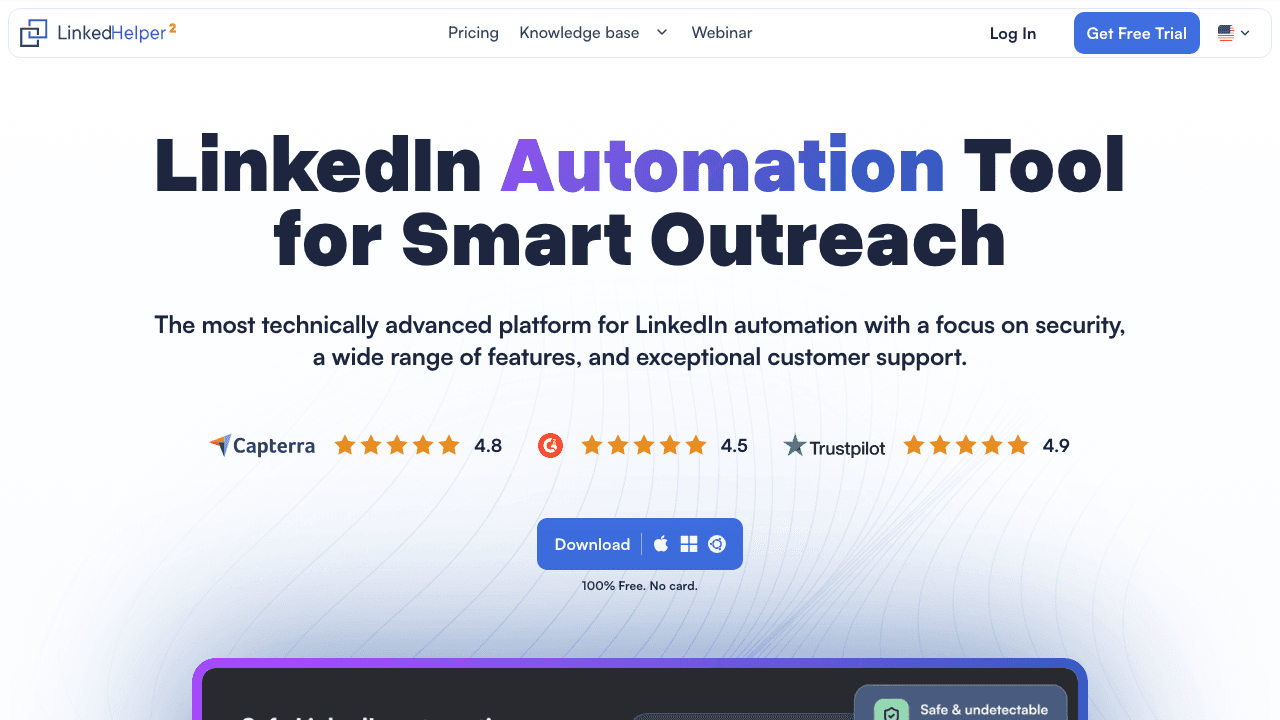 Linked Helper homepage