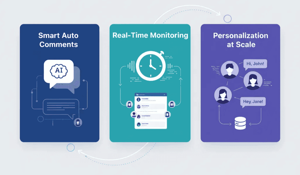 Key features of OutX's Auto Commentor