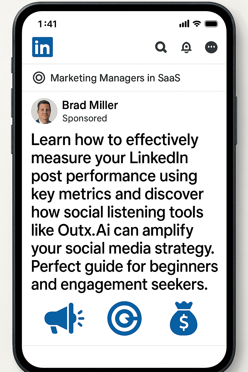 illustration showcasing sponsored traction