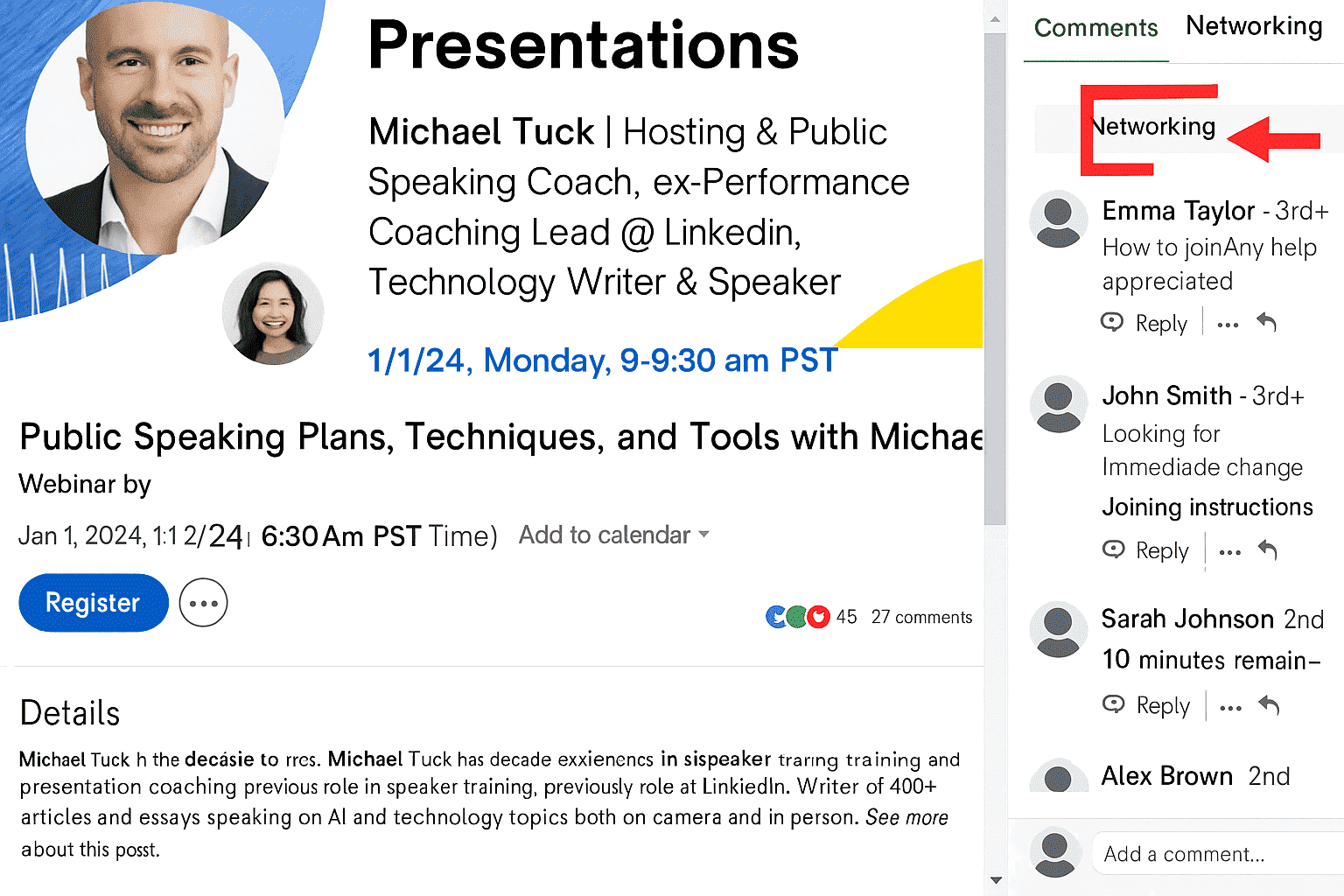 LinkedIn Networking-Event