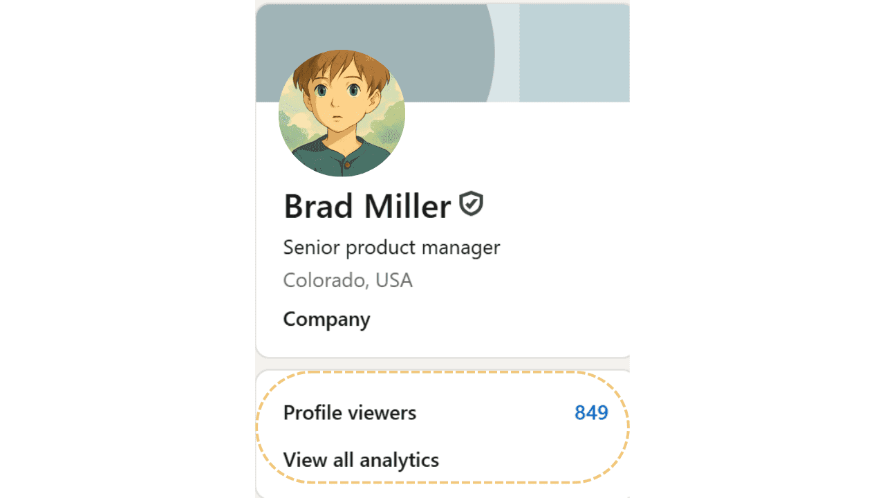 LinkedIn post impressions