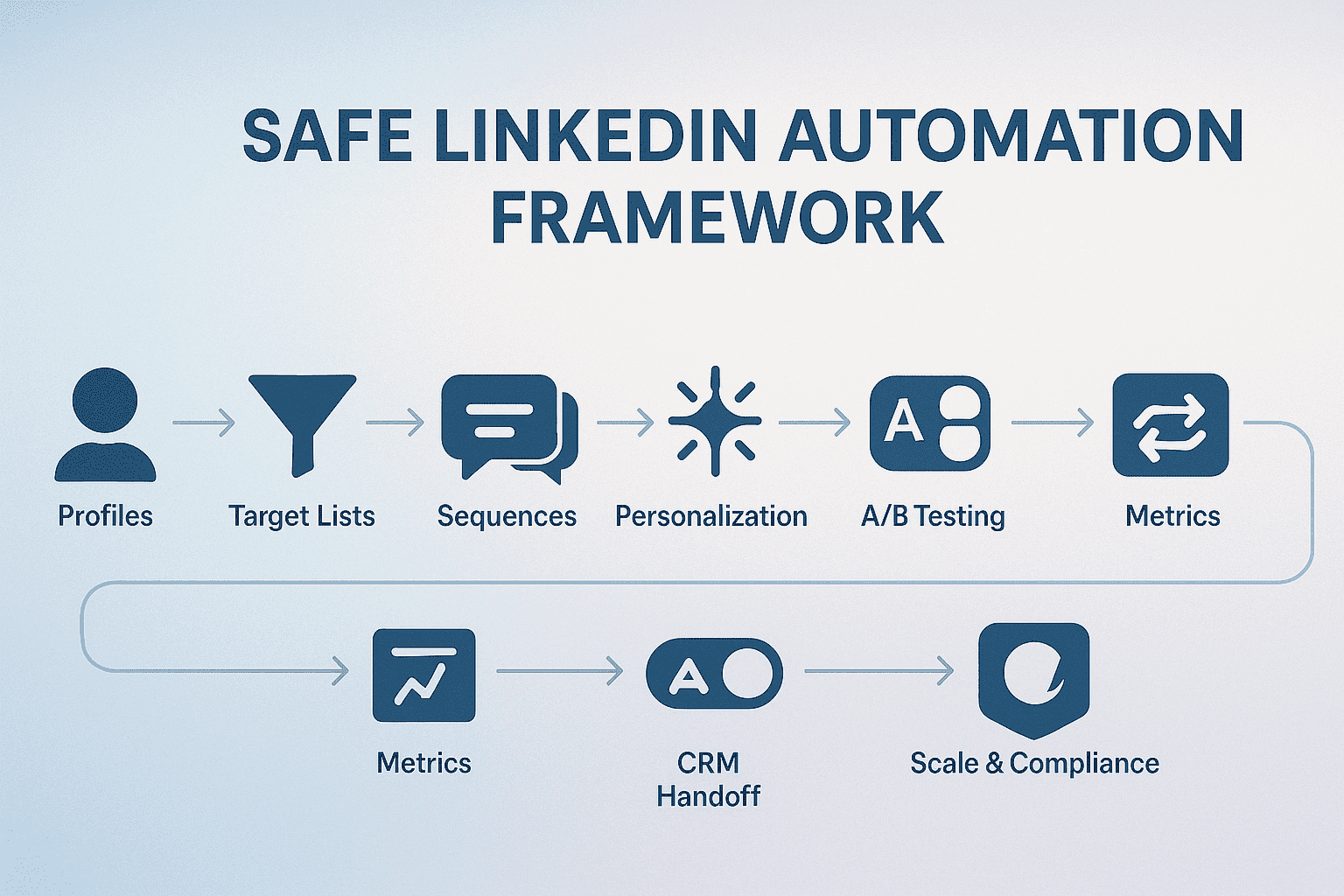 Sicheres LinkedIn-Automatisierungs-Framework
