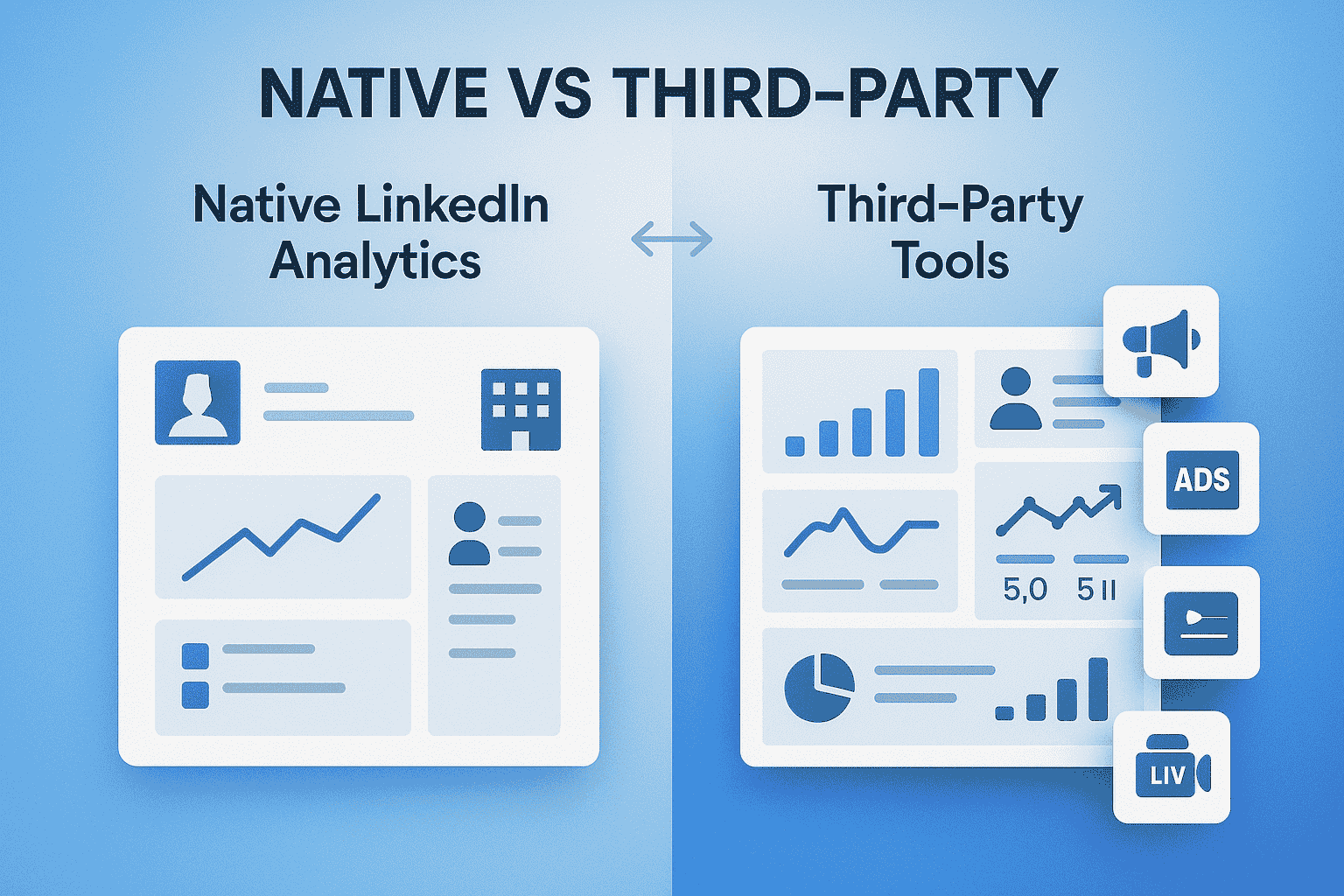 Nativ vs. Drittanbieter