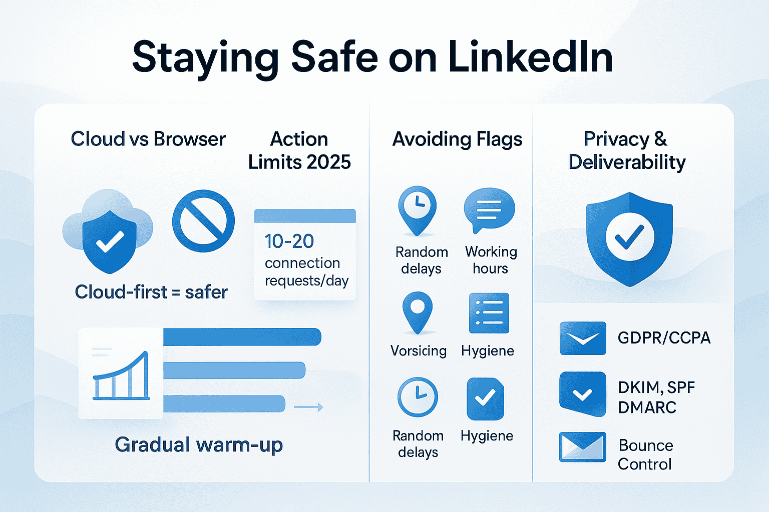 Sicher auf LinkedIn bleiben