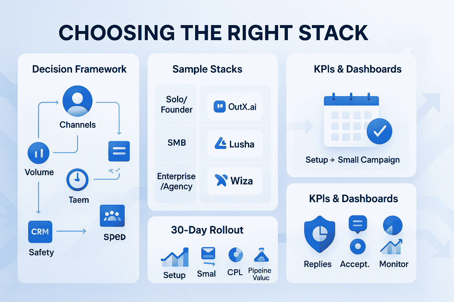 Den richtigen Stack waehlen
