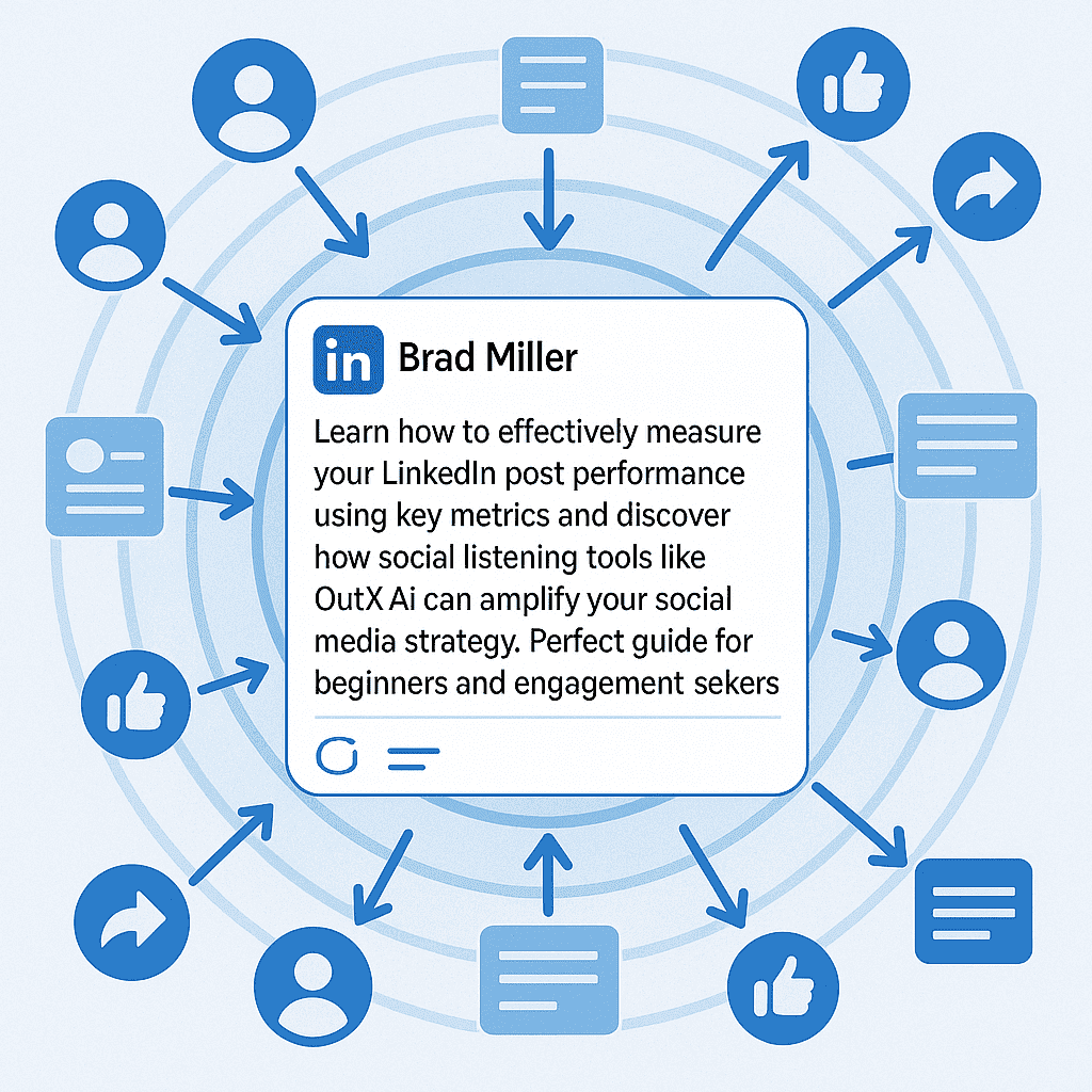 A beautiful visual depicting viral impressions