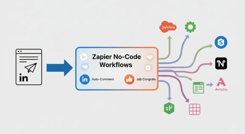 OutX API + Zapier No-Code Workflows
