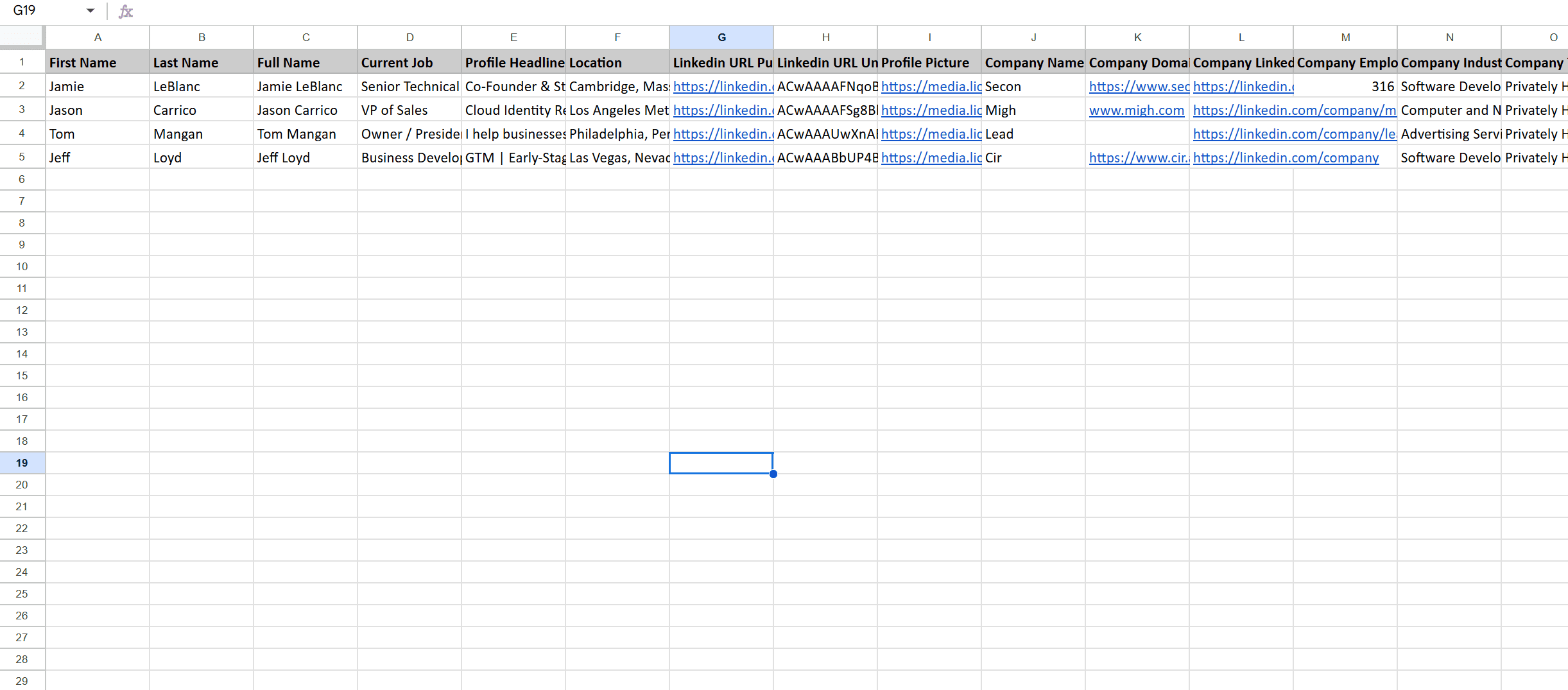 Detaillierte Anreicherung