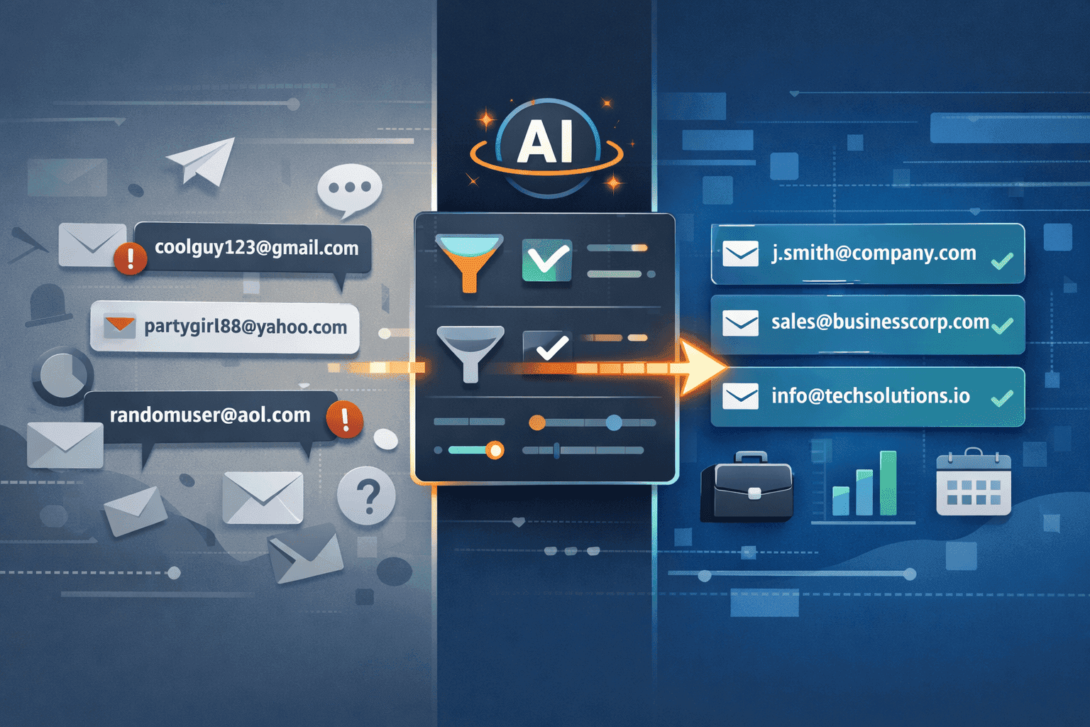 Privat- vs. Geschaefts-E-Mail-Albtraum