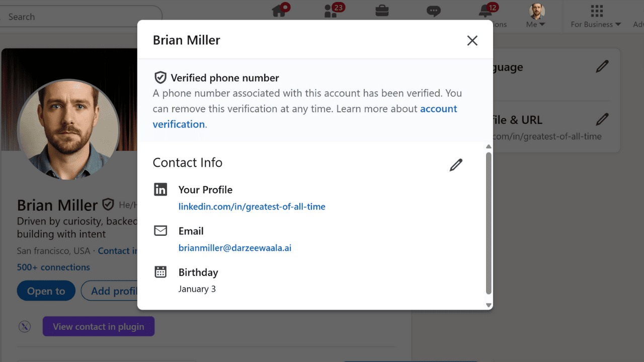 Kontaktinformationen
