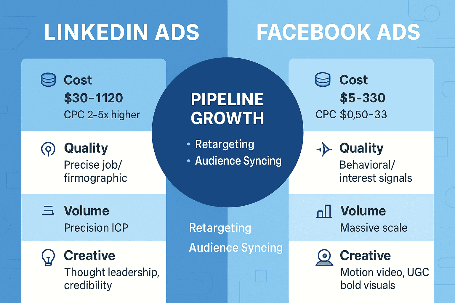 LinkedIn Ads vs. Facebook Ads: Welche Plattform ist besser?