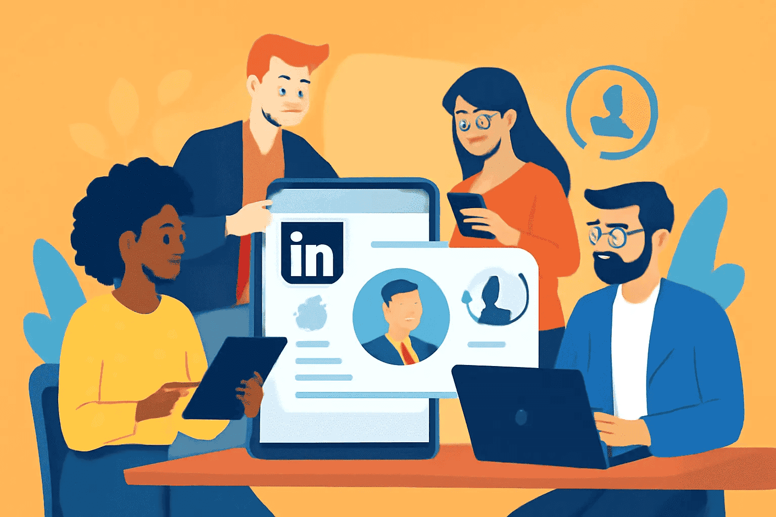 LinkedIn-Vorstellung