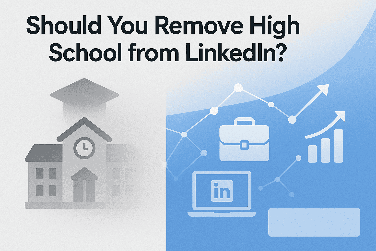Should I Remove High School from LinkedIn? Let's Cut the Fluff.