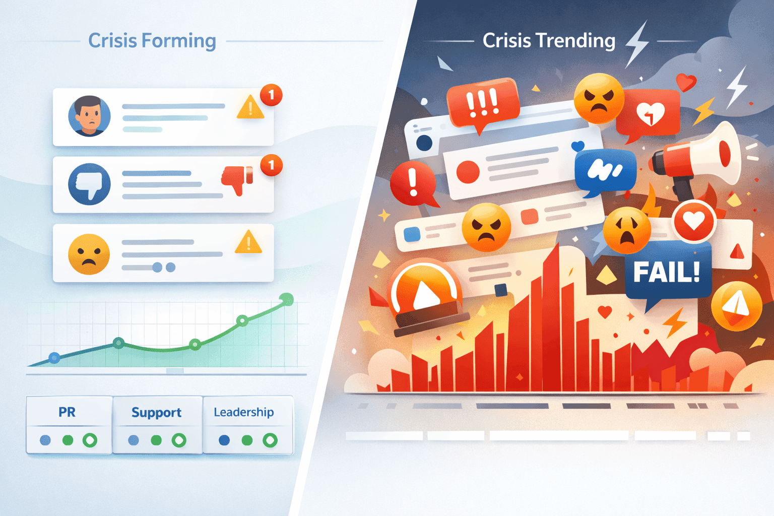 Krisen werden handhabbar statt katastrophal