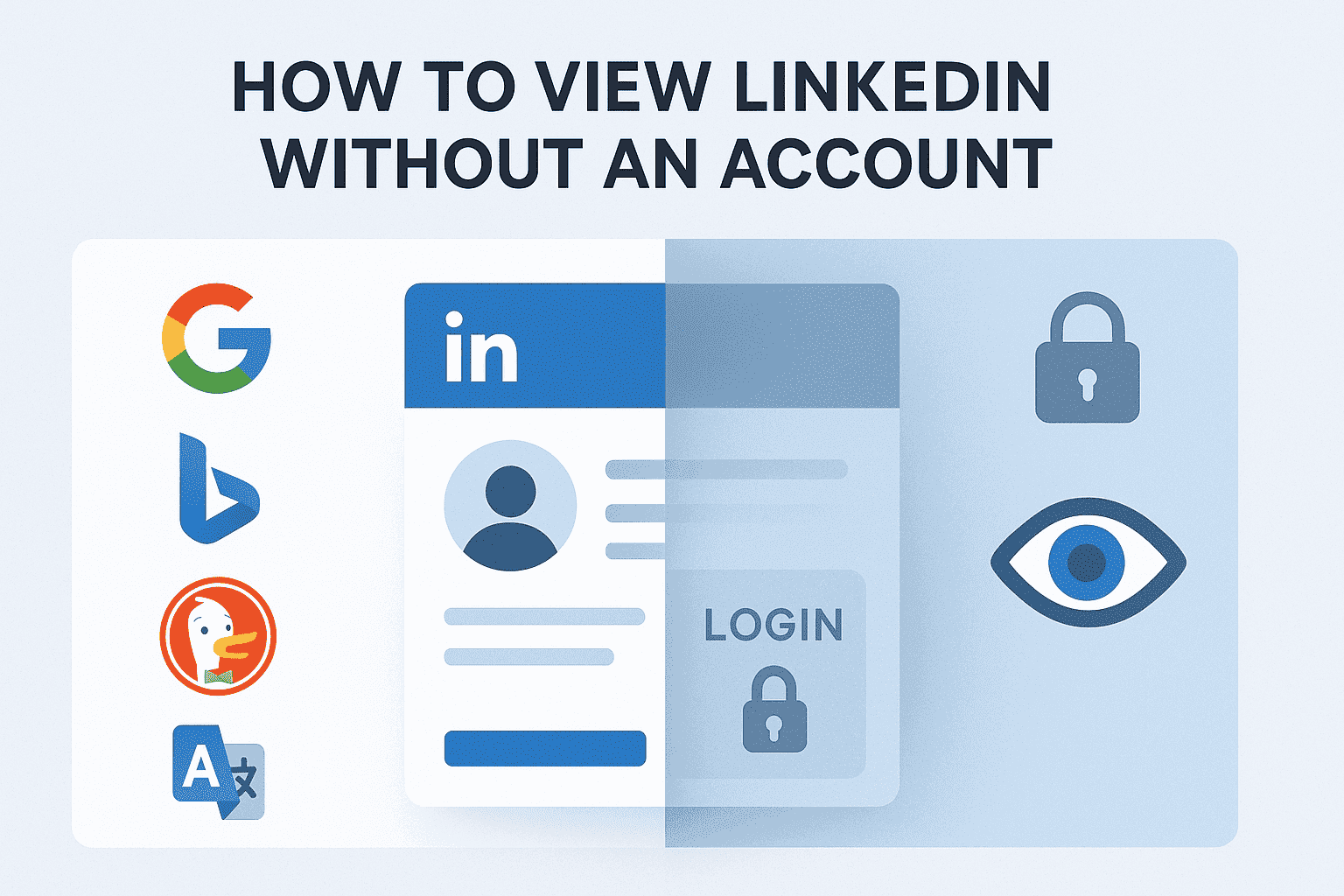 LinkedIn ohne Konto ansehen -- 9 funktionierende Methoden (2026)