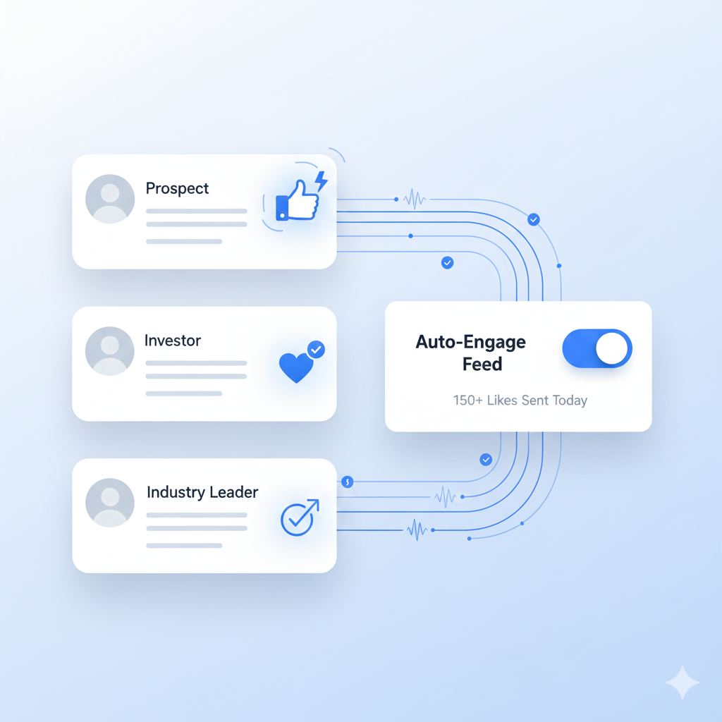 Auto-Like on LinkedIn